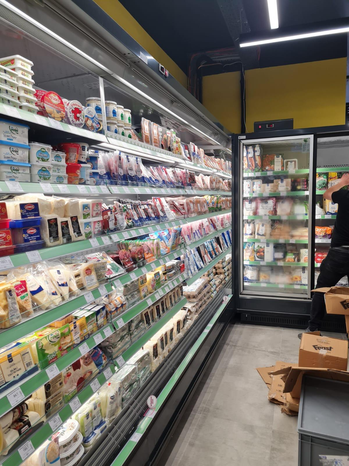 Molkerei & Fleisch Abteilung