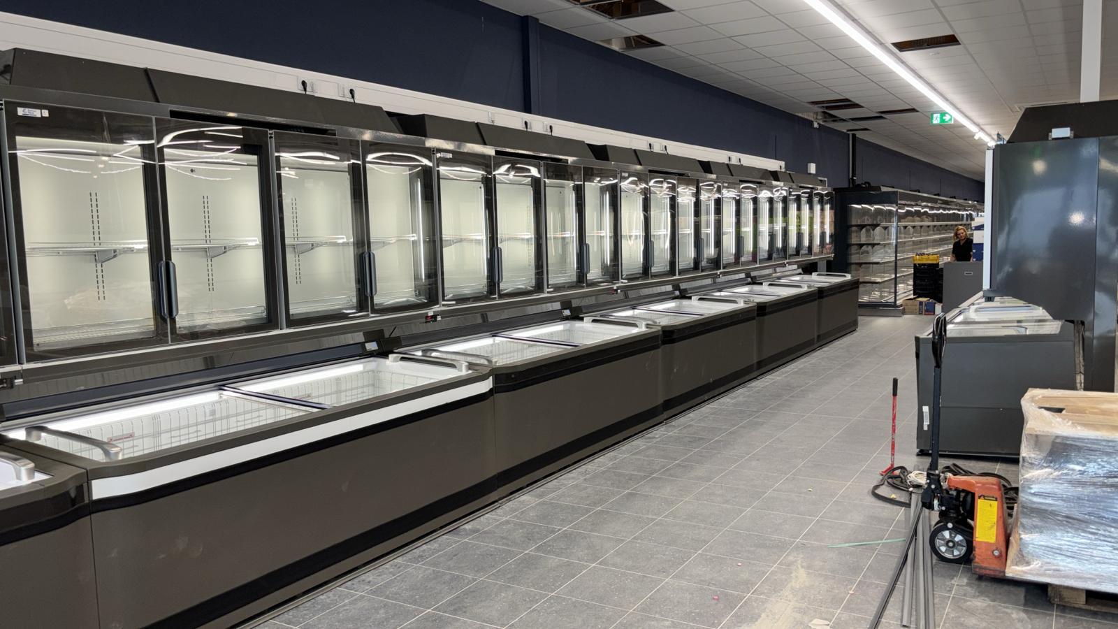 Supermarkt Großinstallation